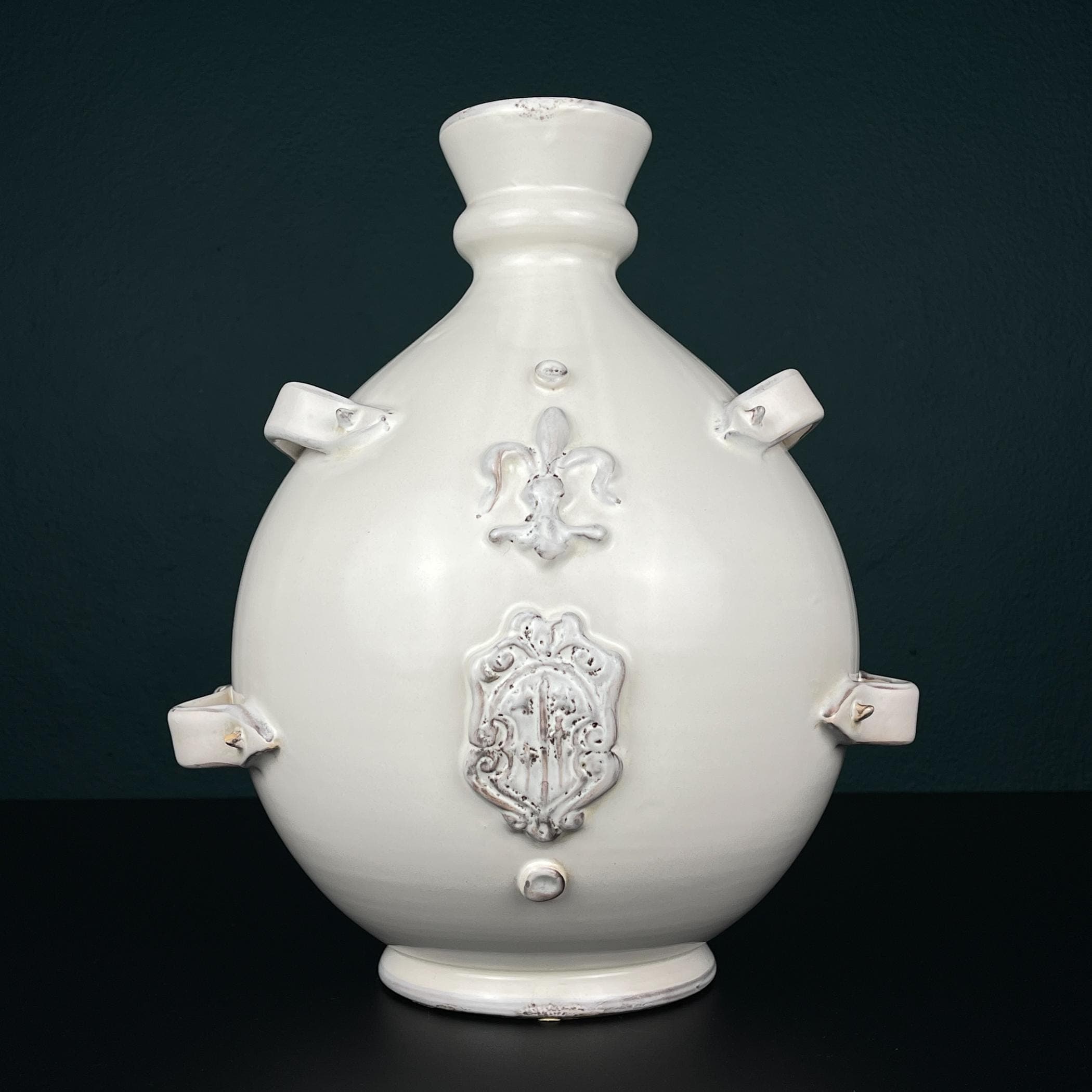 Large ceramic vase by Gianfranco Ballerini, Italy 1990s, Vintage home decor